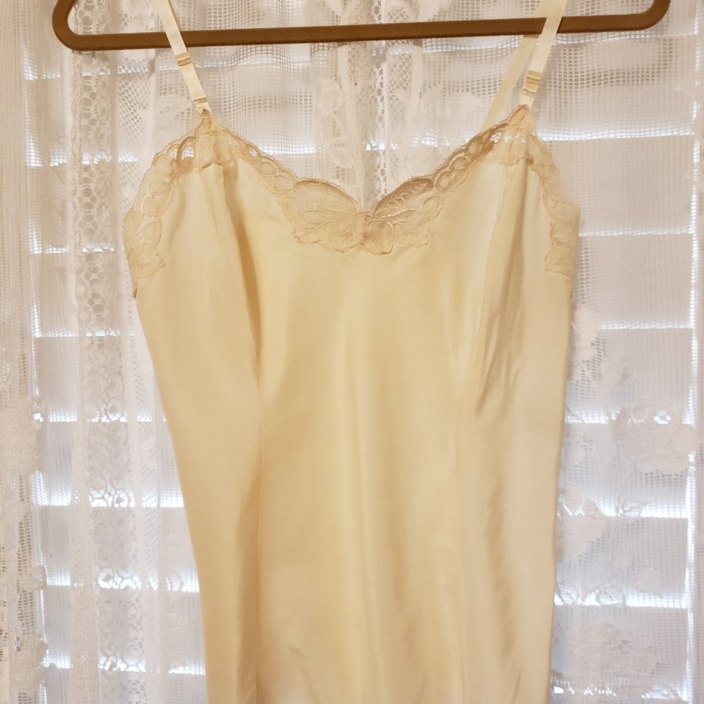 Cream-colored cami, size 34